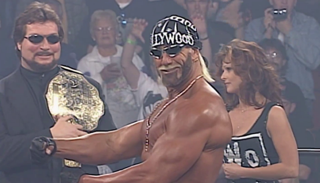 WCW Nitro 2-17-26 nWo Hulk Hogan Ted DiBiase Elizabeth