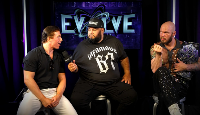 WWE EVOLVE Max Abrams Aaron Rourke 6-17-26