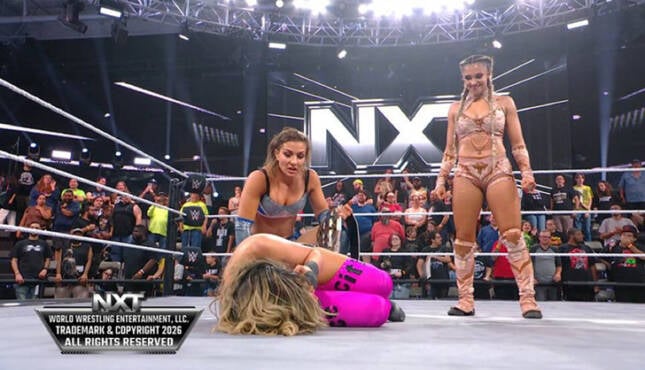 WWE NXT Kendal Grey Lola Vice Kelani Jordan 6-16-26