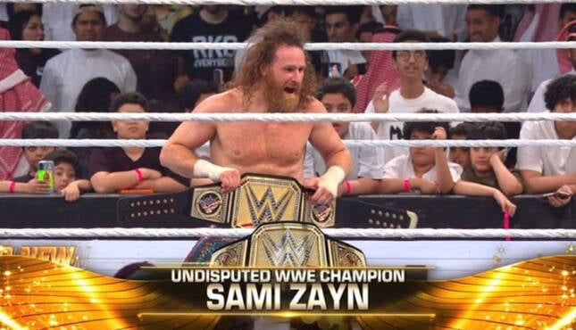 WWE Night of Champions Sami Zayn