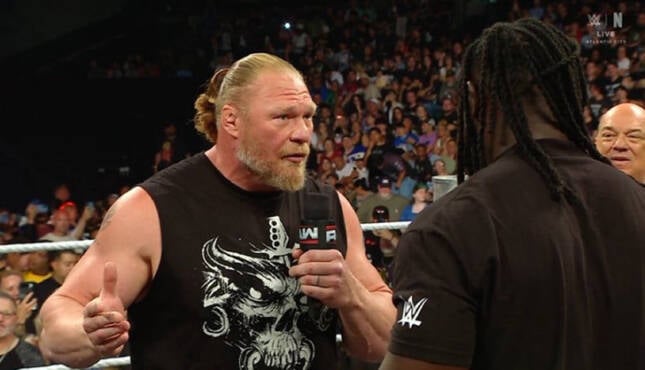 WWE Raw Brock Lesnar Oba Femi 6-29-26