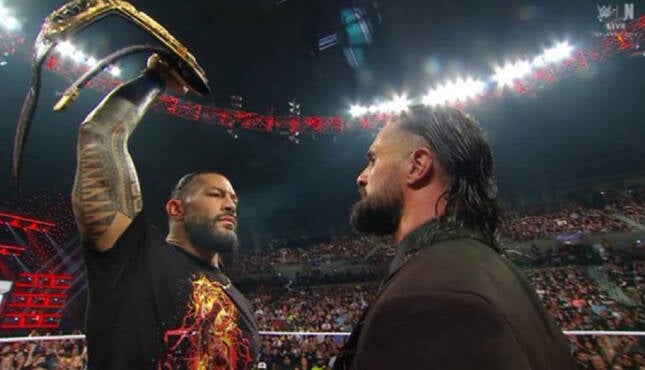 WWE Raw Seth Rollins Roman Reigns 6-29-26