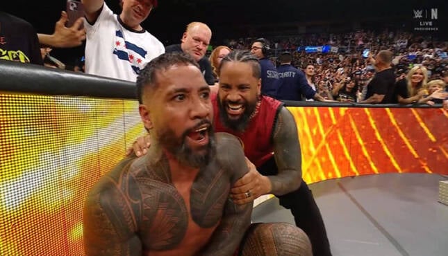 WWE Smackdown 6-12-26 Jey Uso Jimmy Uso