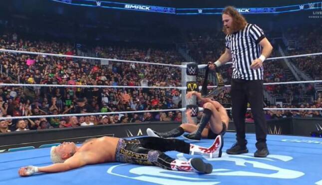 WWE Smackdown Cody Rhodes Sami Zayn Gunther 6-19-26