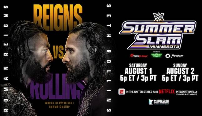 WWE Summerslam 2026 - Roman Reigns vs Seth Rollins