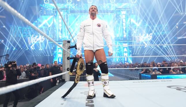 WWE WrestleMania 42 - CM Punk in the Ring for Roman Reigns Match, Ryan Nemeth