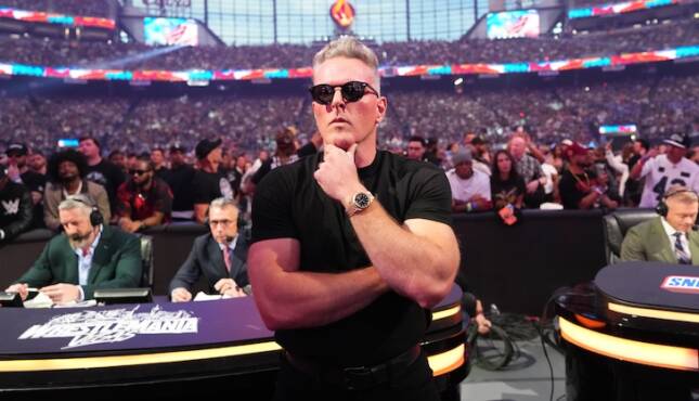 WWE WrestleMania 42 - Pat McAfee sunglasses