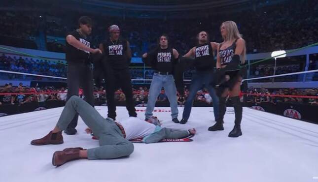 El Grande Americano attacked on 6/20 AAA show.