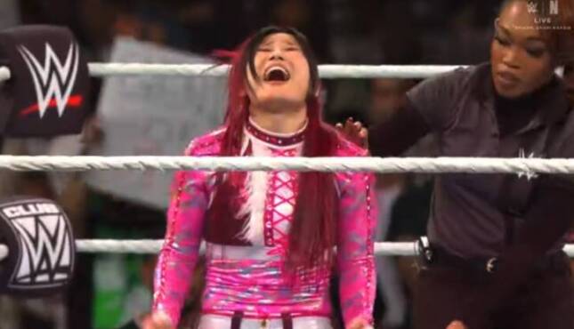 IYO SKY at WWE Night of Champions 2026.