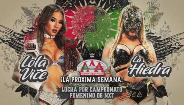 Lola Vice vs. La Hiedra (6/27 Lucha Libre AAA Worldwide)