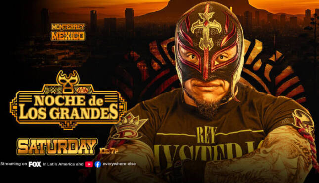 Rey Mysterio will be featured on AAA Noche de Los Grandes Week Two.