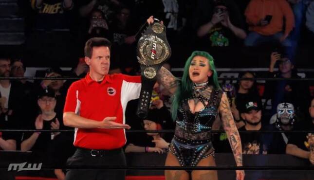 Shotzi Blackheart on MLW Fusion.