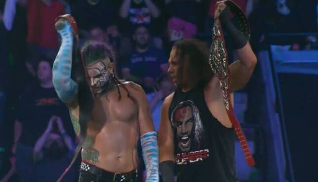 The Hardys at TNA Slammiversary 2026.