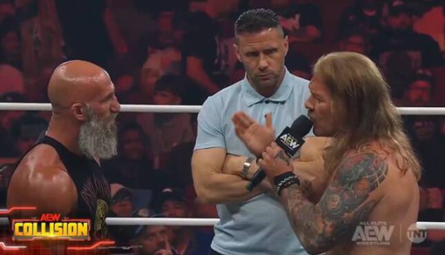 Tommaso Ciampa and Chris Jericho on 6/20 AEW Collision.