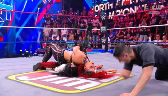 Zaria def. Tatum Paxley at NXT Great American Bash 2026.
