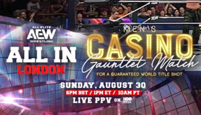 AEW All In: London Casino Gauntlet