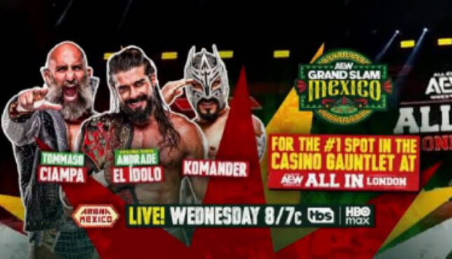 AEW Grand Slam Mexico 2026 CGQ