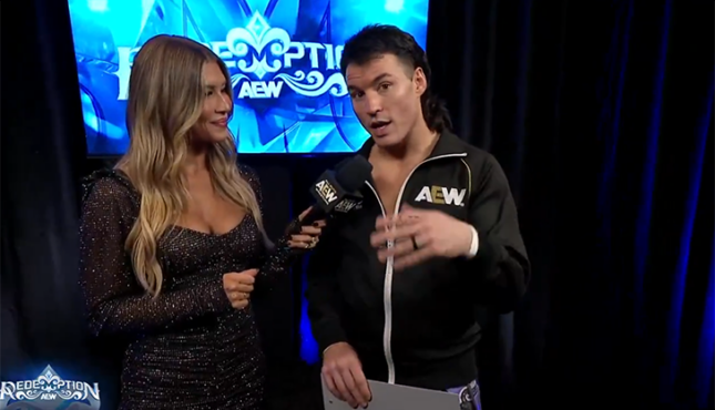AEW Redemption Mike Bailey Lexy Nair