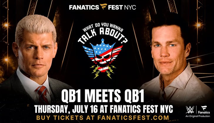 Cody Rhodes To Interview Tom Brady at Fanatics Fest For Podcast