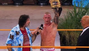 Kyle Fletcher Mick Foley AEW Dynamite 7-8-26