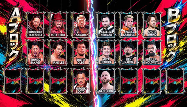 NJPW G1 Climax 36 Callum Newman