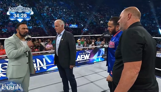 Rocky Romero Rougeau Dynasty AEW Redemption