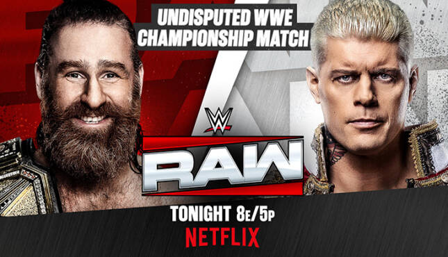 WWE Raw 7-6-26 UWT