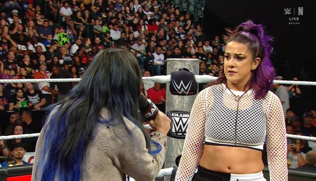 WWE Raw Bayley Lyra Valkyria WWE Raw 7-13-26