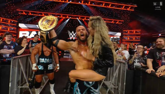 WWE Raw Bron Breakker Austin Theory Maxxine Dupri 7-6-26