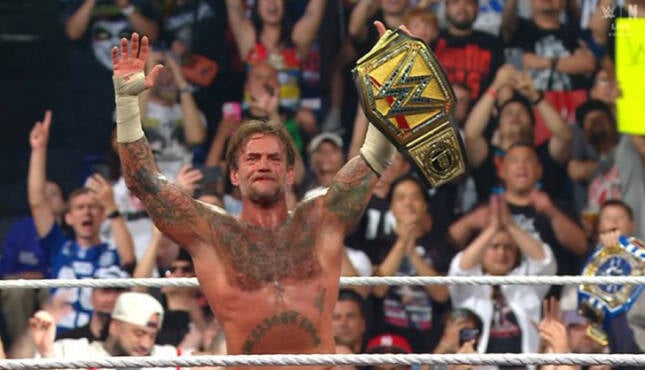 WWE Raw CM Punk 7-6-26