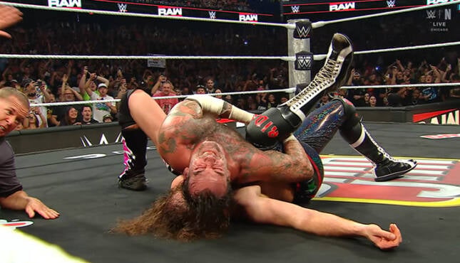WWE Raw CM Punk Sami Zayn 7-6-26