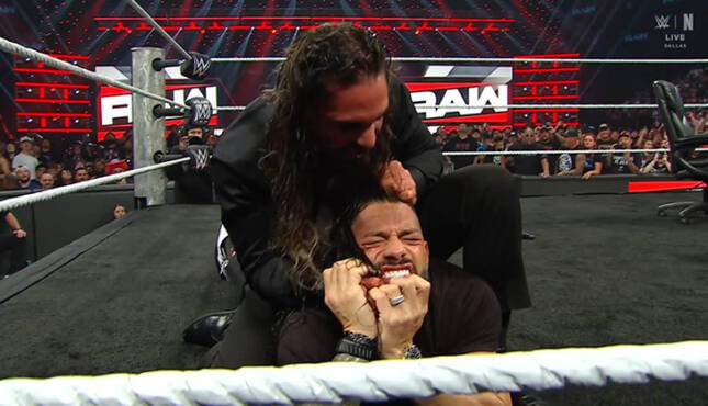 WWE Raw Roman Reigns Seth Rollins 7-13-26