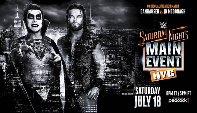 WWE Saturday Night's Main Event Dan JD