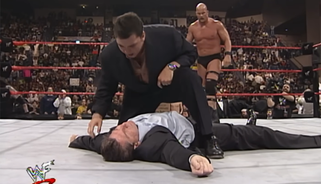 WWE Smackdown 4-28-99 Shane McMahon Vince McMahon Steve Austin
