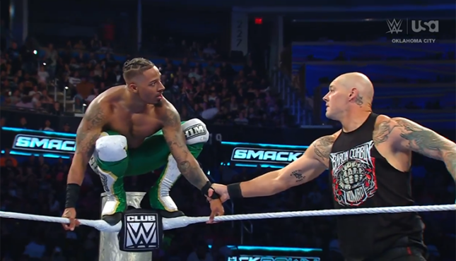 WWE Smackdown Carmelo Hayes Baron Corbin 7-10-26