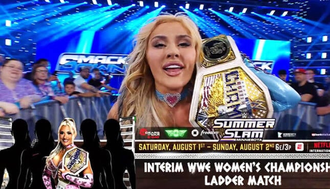 WWE Smackdown Tiffany Stratton 7-17-26
