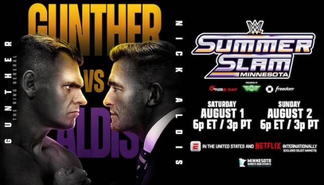 WWE SummerSlam 2026 - Gunther vs Nick Aldis