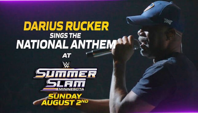 WWE SummerSlam Darius Rucker