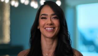 WWE: Unreal: Season 3. AJ Lee in WWE: Unreal: Season 3. Cr. NETFLIX © 2026
