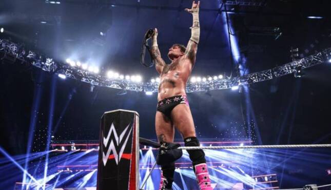 CM Punk on 7/6 WWE RAW.