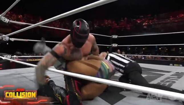 El Clon on 7/25 AEW Collision.