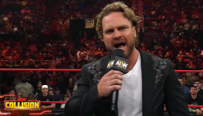 Hangman Page on 7/11 AEW Collision.