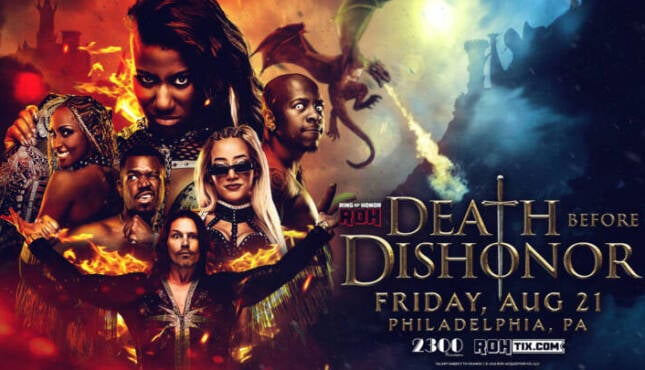 ROH Death Before Dishonor 2026 promotional poster.