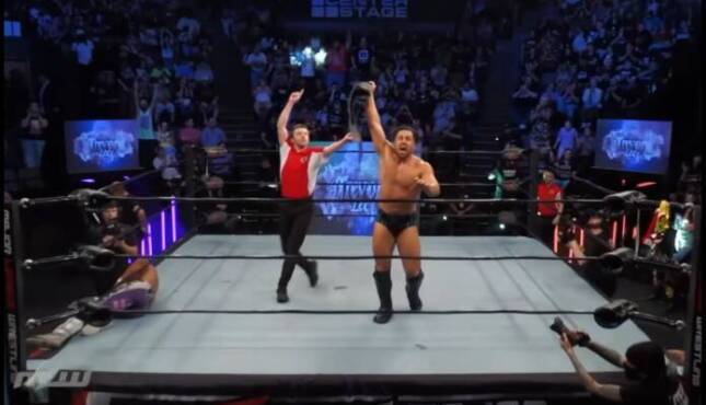 Trevor Lee on 7/4 MLW Fusion.