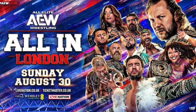 AEW All In London 2026 logo graphic