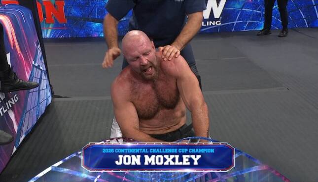 AEW All In London - Jon Moxley retains title over Nigel McGuinness