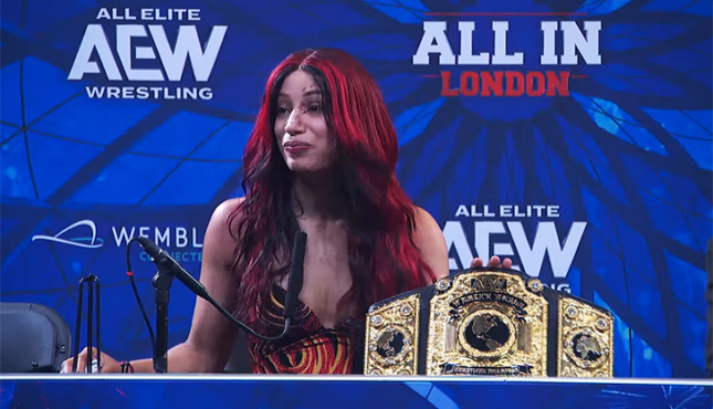 AEW All In Mercedes Mone