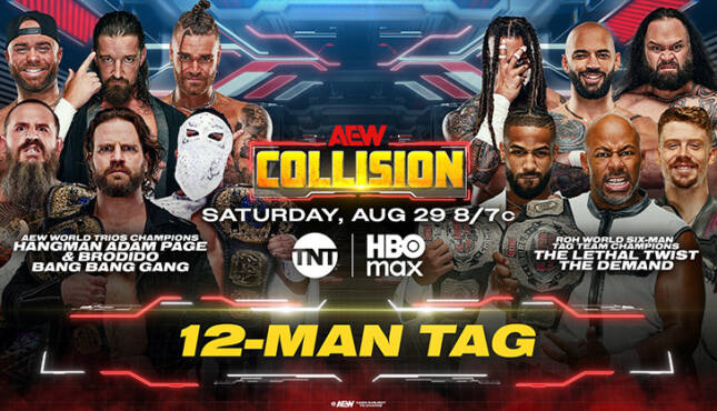 AEW Collision 8-29-26 12-Man