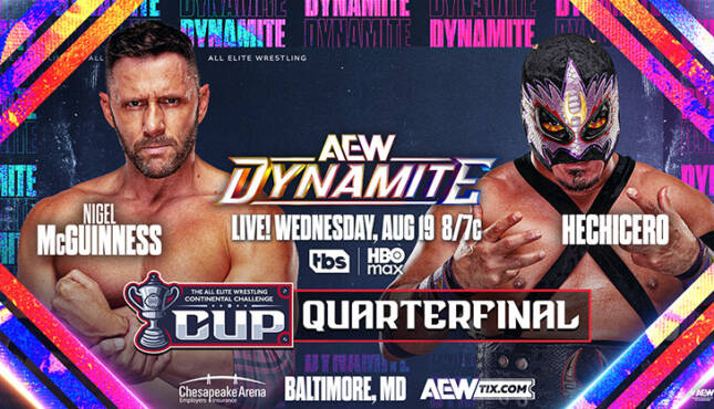 AEW Continental Challenge Cup AEW Dynamite 8-19-26