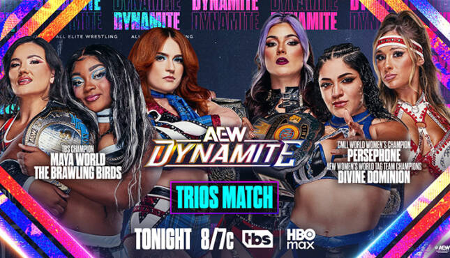 AEW Dynamite 8-26-26 Women Trios